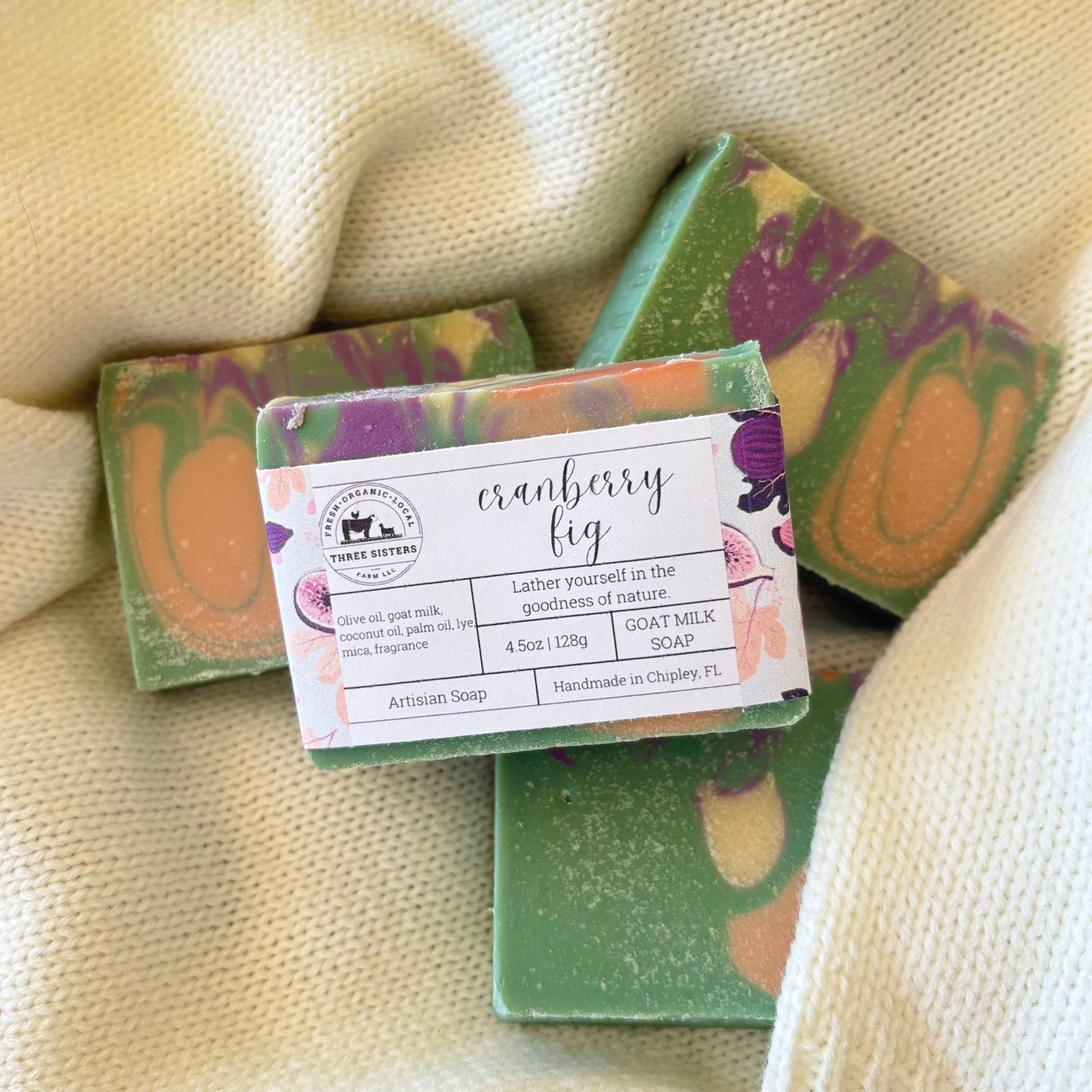 Cranberry Fig Goat Milk Soap
