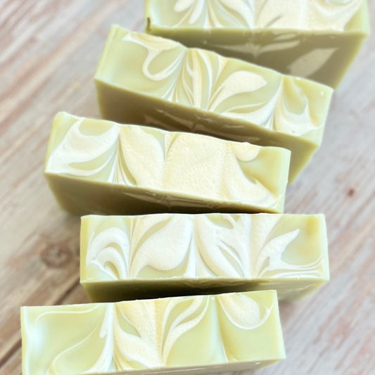 Sea Lily and Lime Goat Milk Soap