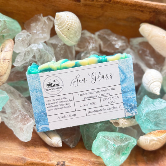 Sea Glass Goat Milk Soap