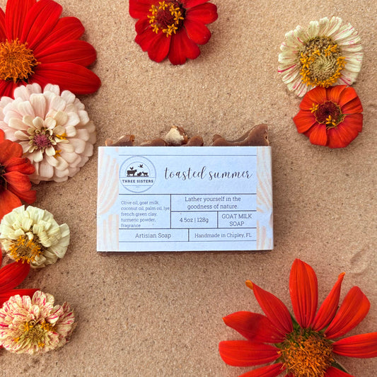 Toasted Summer Goat Milk Soap