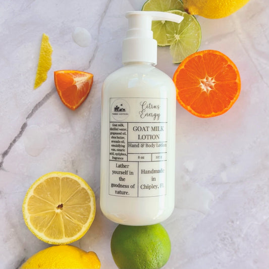 Citrus Energy Goat Milk Lotion