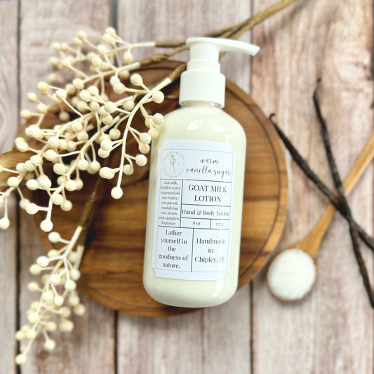 Warm Vanilla Sugar Goat Milk Lotion