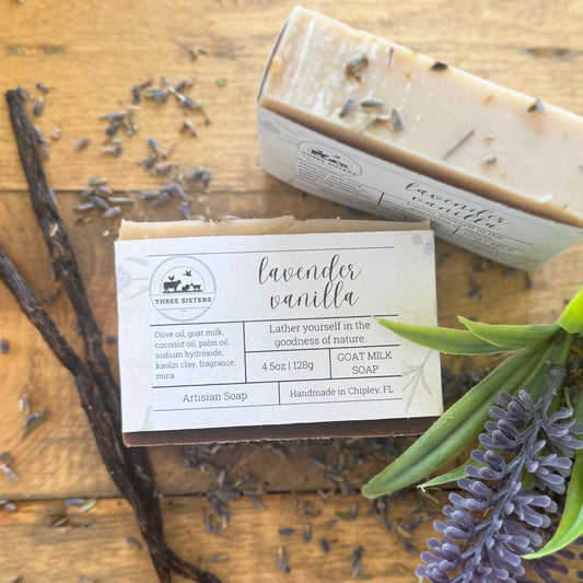 Lavender Vanilla Goat Milk Soap