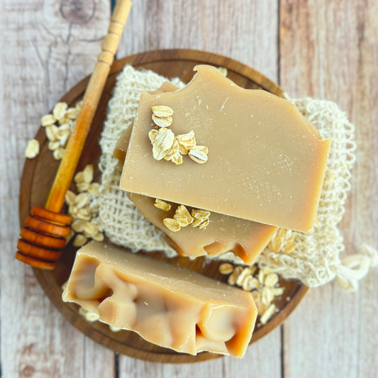 Oatmeal Milk & Honey Goat Milk Shampoo Bar