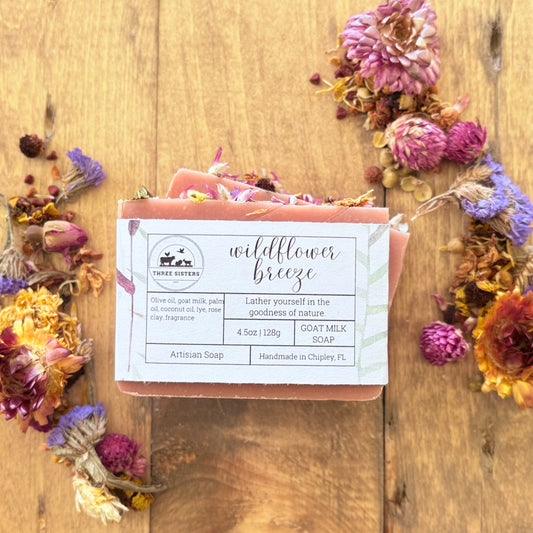 Wildflower Breeze Goat Milk Soap